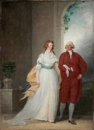 Mr. and Mrs. Thomas Russell 1793 	by John Trumbull 1756-1843 	Museum of Fine Arts Boston   2008.1418